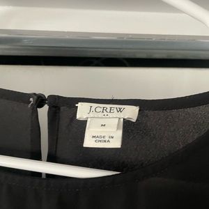 Black Jcrew Peplum